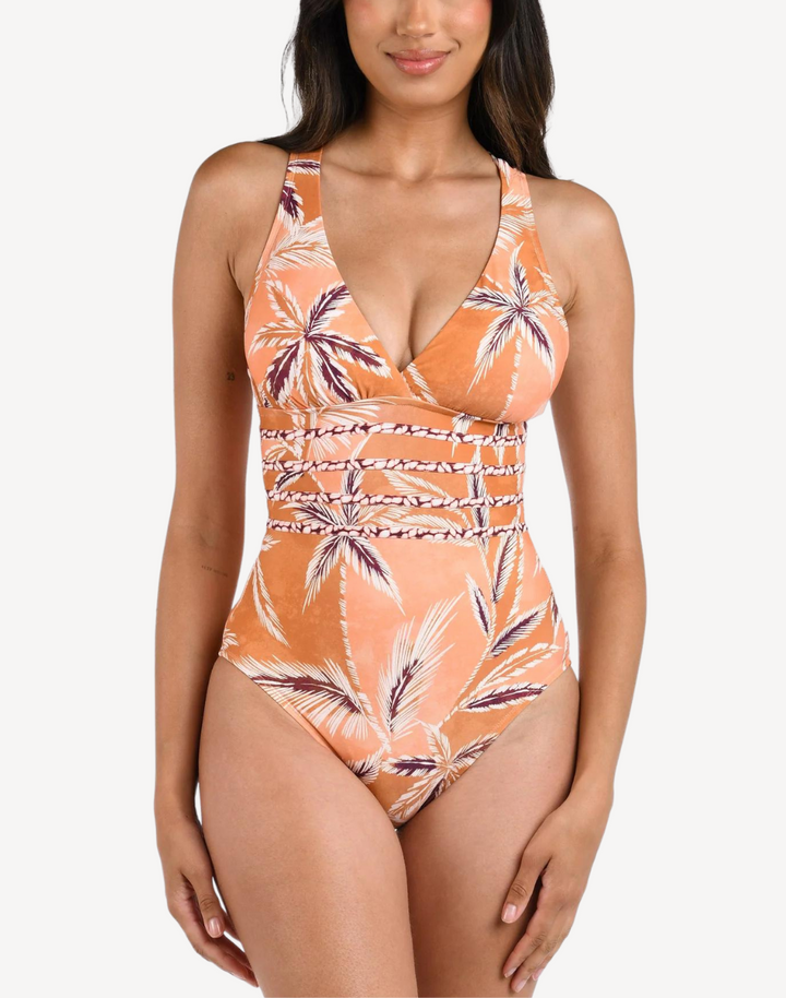 Sandy Cove Cross Back One Piece