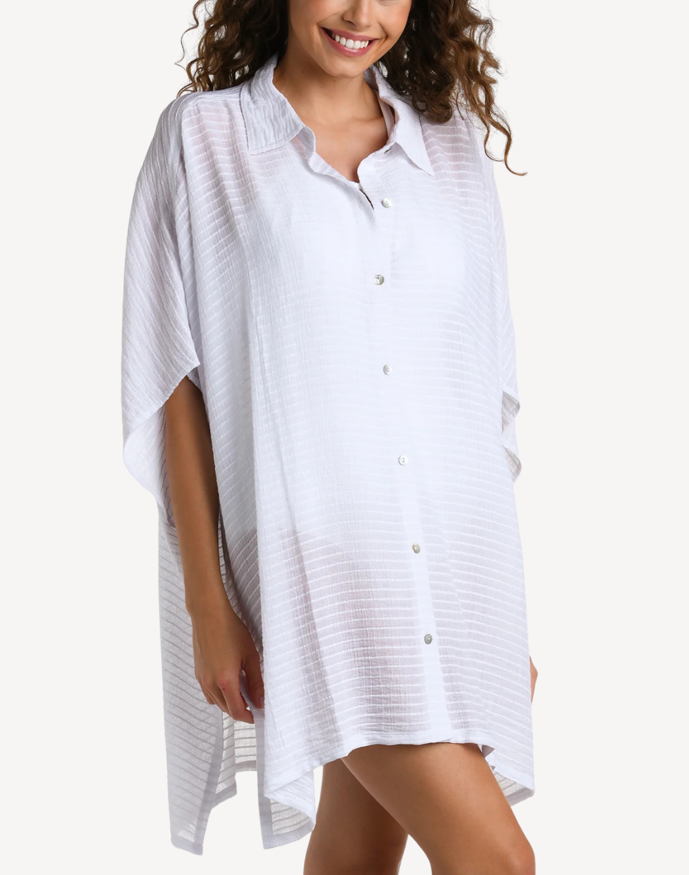 Shadow Convertible Shirt Cover Up#color_white