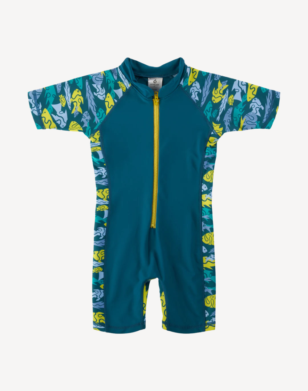 Toddler Marlin UPF 50 Sunsuit#color_marlin-peacock