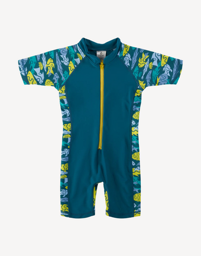 Toddler Marlin UPF 50 Sunsuit#color_marlin-peacock