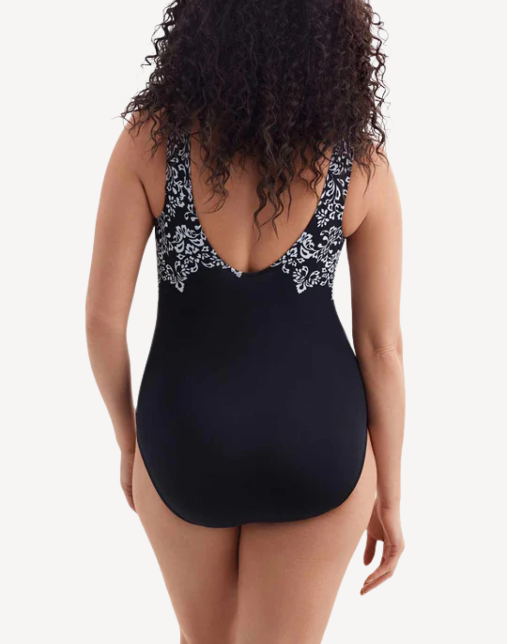 Garland Edge High Neck One Piece