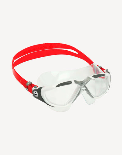 Vista Clear Lens Goggle#color_white-red