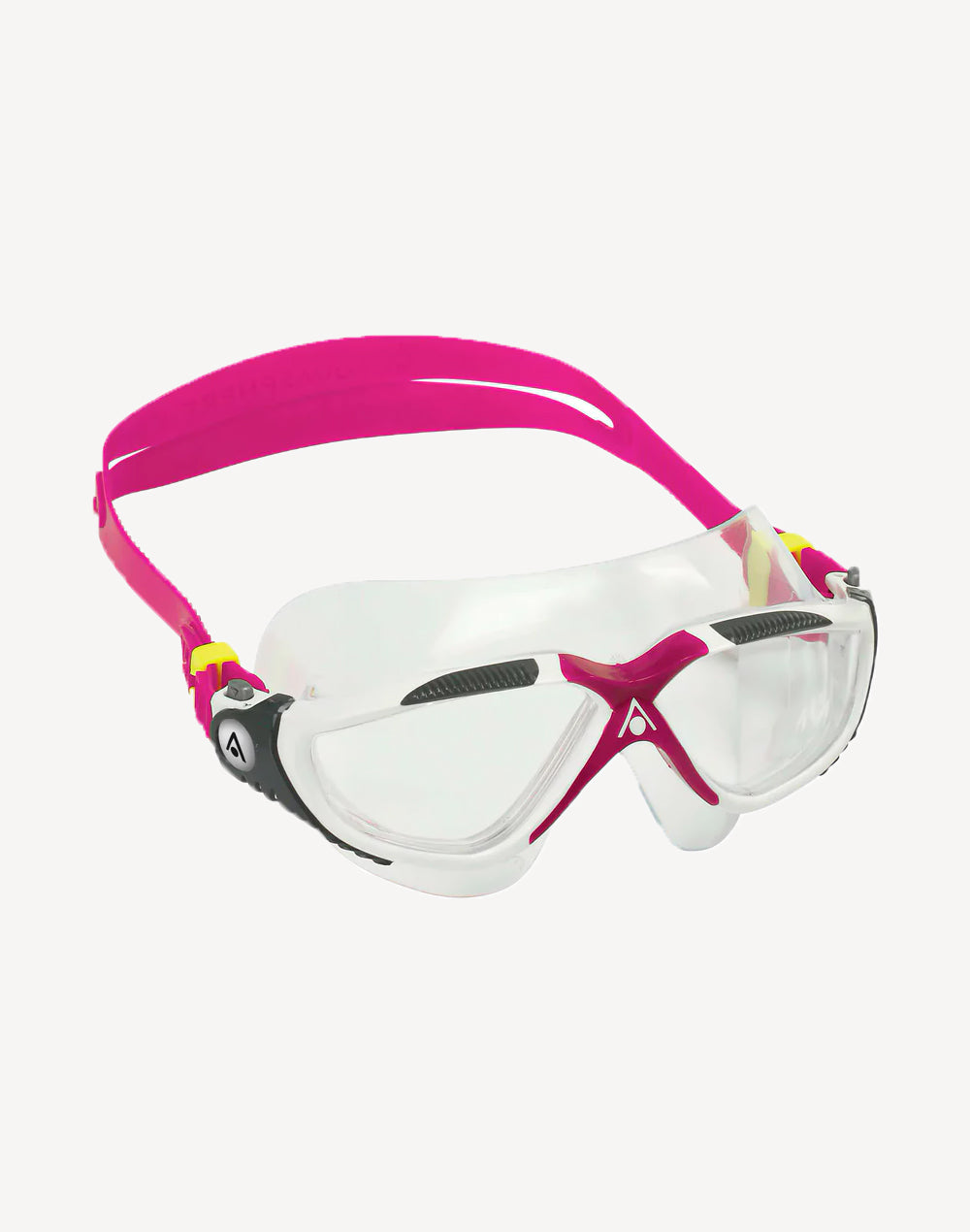 Vista Clear Lens Goggle#color_white-raspberry