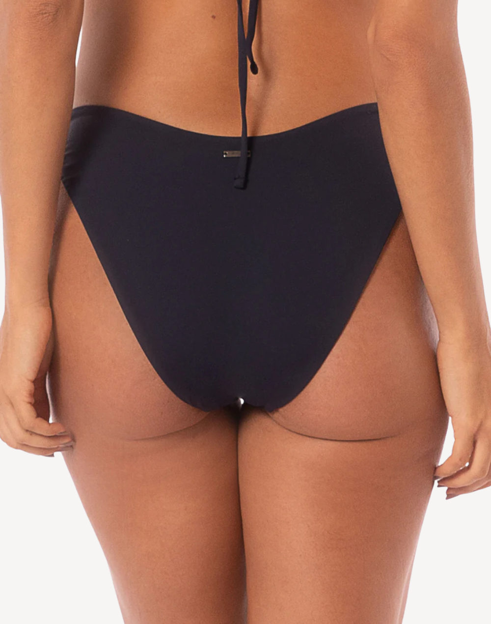 Blue Deep Flirt High Leg Reversible Bikini Bottom