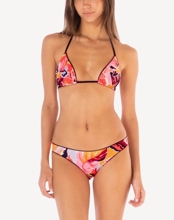 Blue Deep Splendour Cheeky Reversible Bikini Bottom
