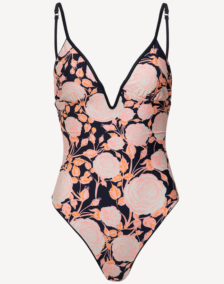 Road Trip Dancer Parady V Wire Reversible One Piece Swimsuit