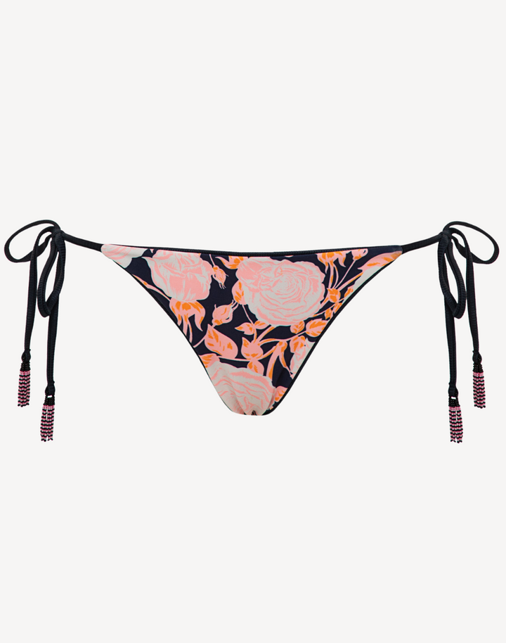 Road Trip Dancer Shining Tie Side Reversible Bikini Bottom