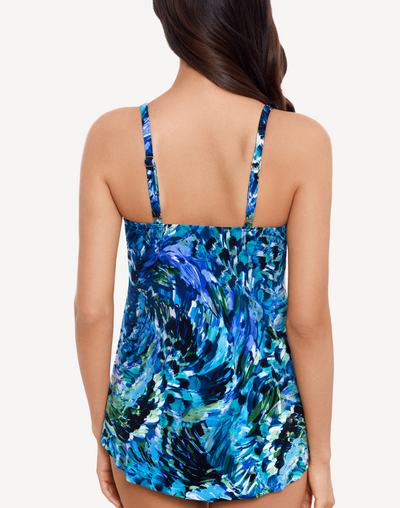 Chanticleer Grace Tankini Top#color_chanticleer-black-multi