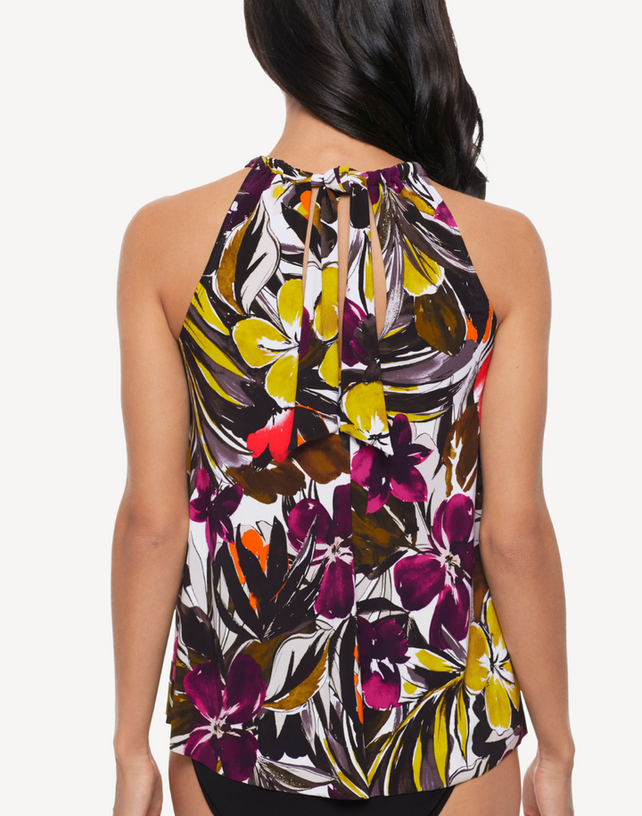 Hot House Esme High Neck Tankini Top