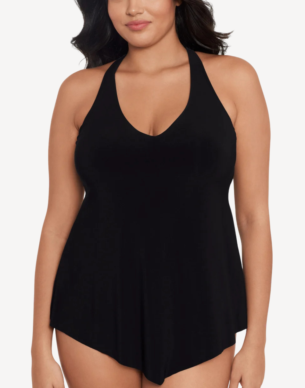 Magicsuit Full Figure Taylor Tankini Top#color_black