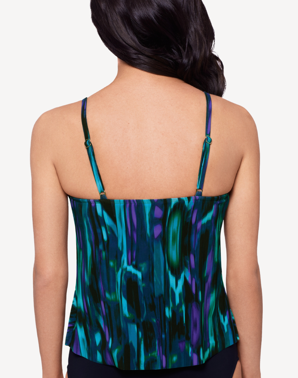 Rainfall Rita Tiered Tankini Top