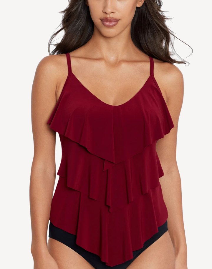 Rita Tiered Tankini Top