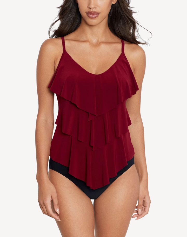 Rita Tiered Tankini Top