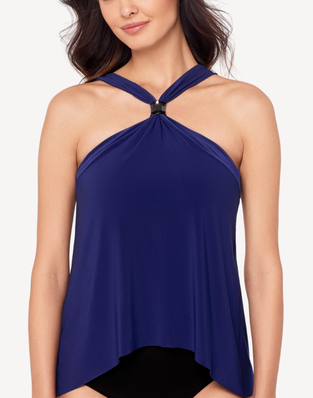 Solid Faye Tankini Top