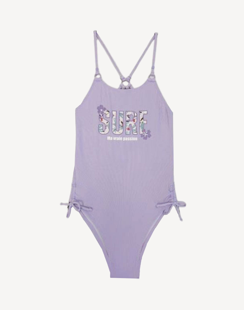 Girls Orchid Ice One Piece Swimsuit