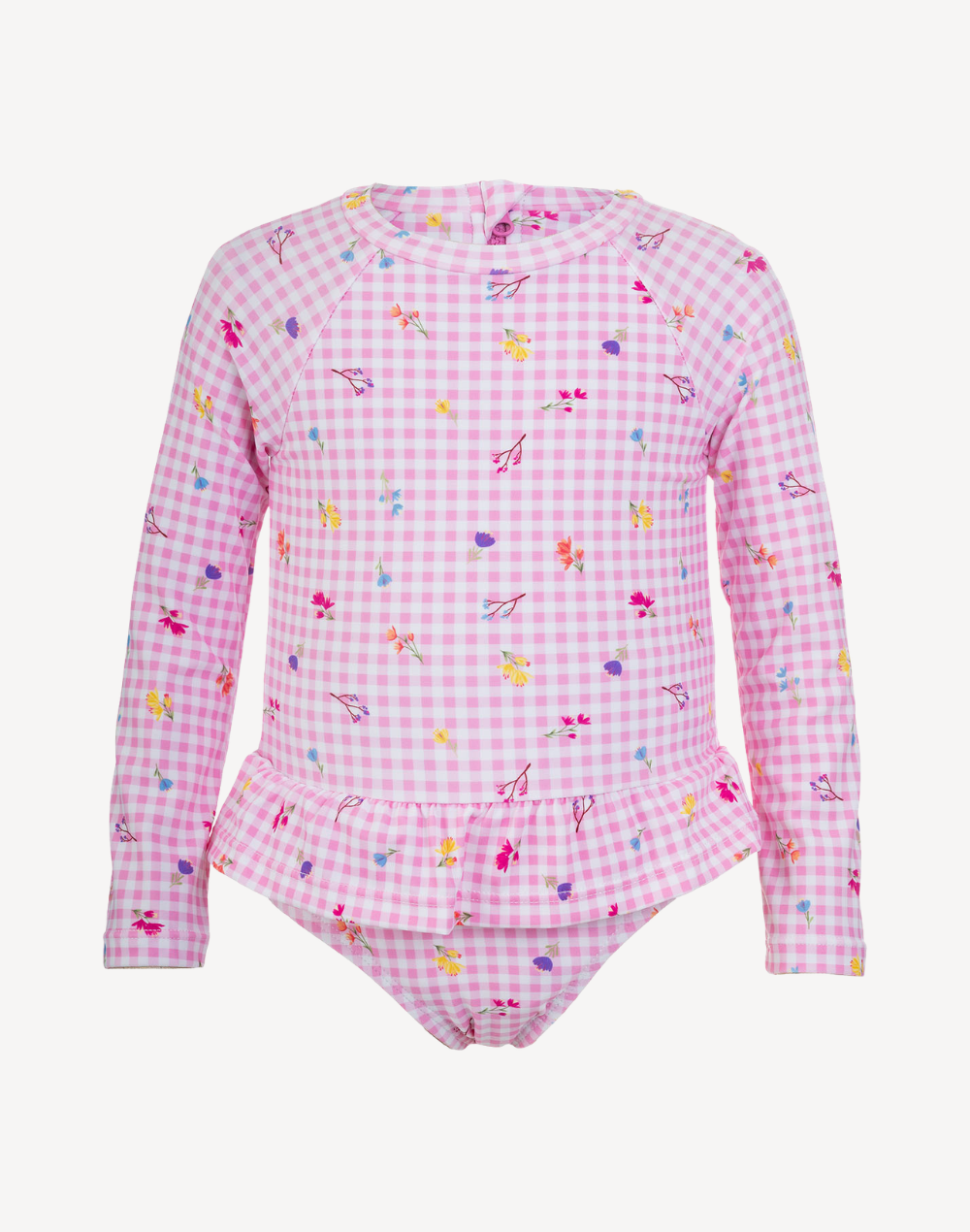 Infant Girls Cottage Picnic UPF 50 Long Sleeve Paddle Suit