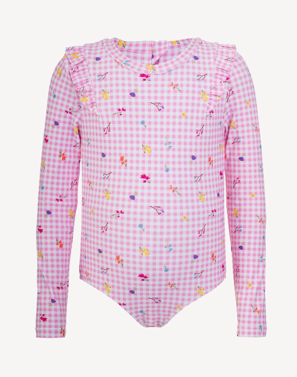 Toddler Girls Cottage Picnic UPF 50 Long Sleeve Paddle Suit