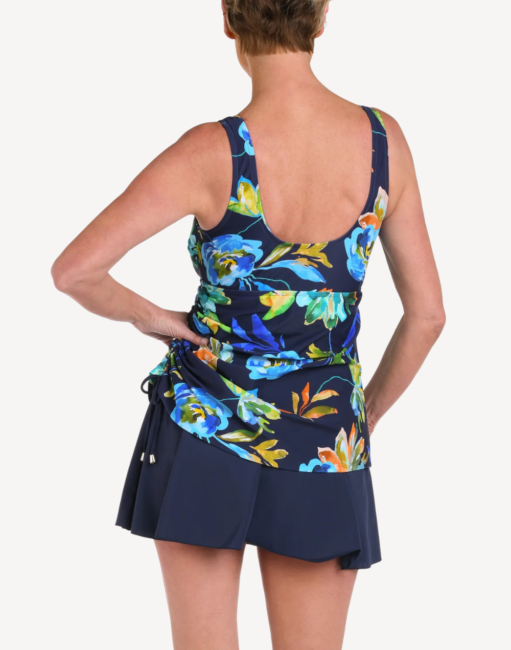 Vineyard Adjustable Tank Swimdress#color_vineyard-indigo