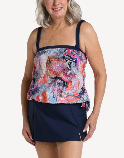Whirlwind Paisley Blouson Bandeau Tankini Top#color_whirlwind-paisley-multi