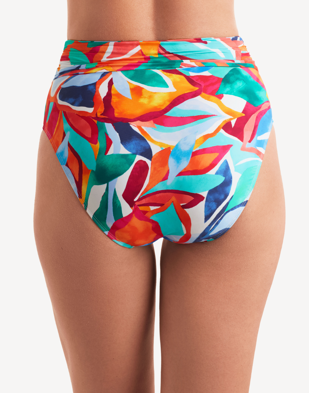Radiant Floral Morgan High Waist Bikini Bottom