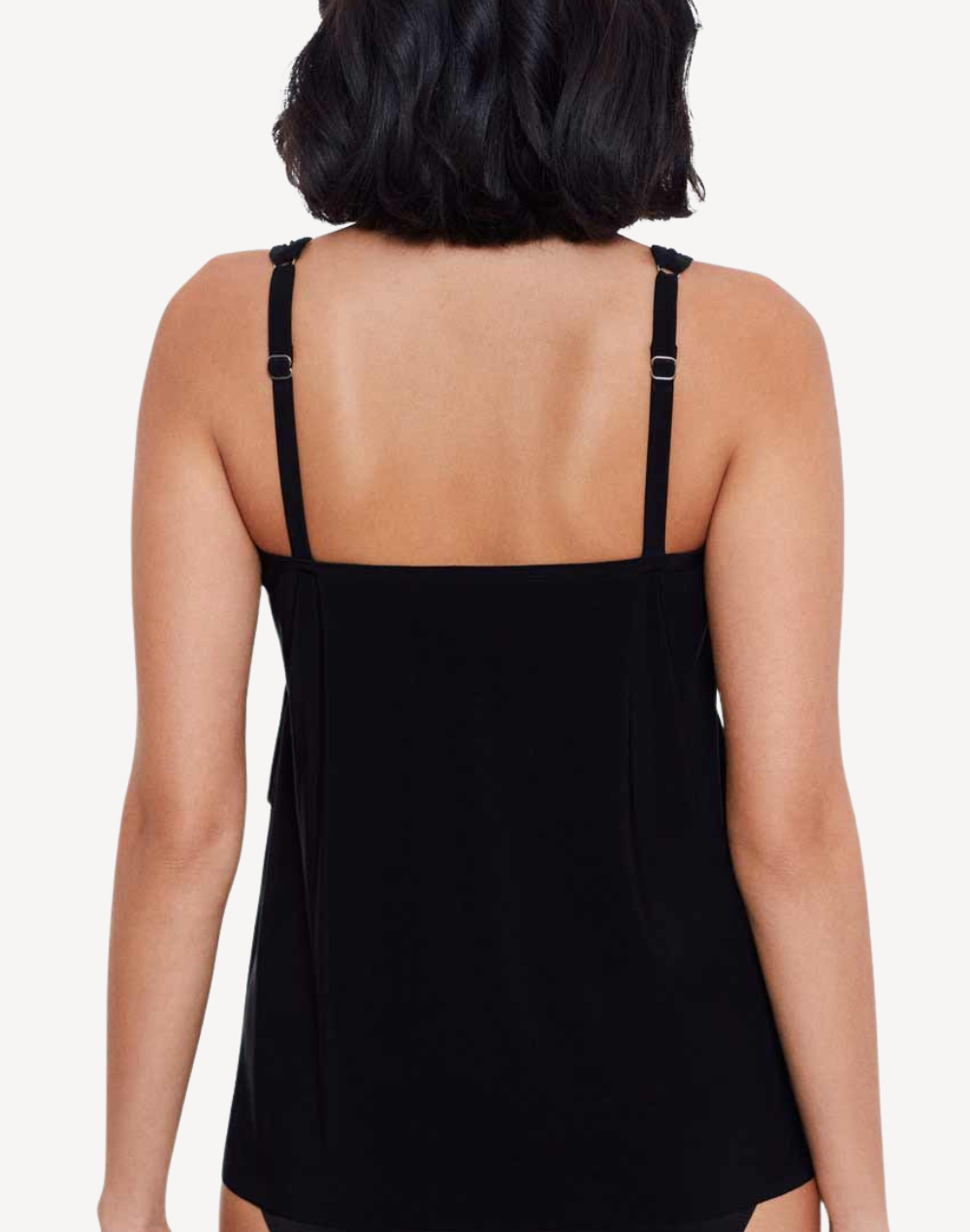 Illusionists Mirage Tankini Top#color_black
