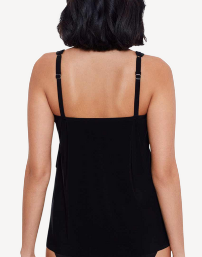 Illusionists Mirage Tankini Top#color_black