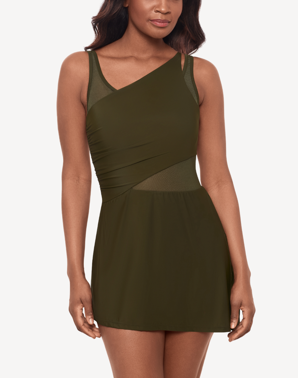 Network News Alina Swimdress#color_network-nori-green