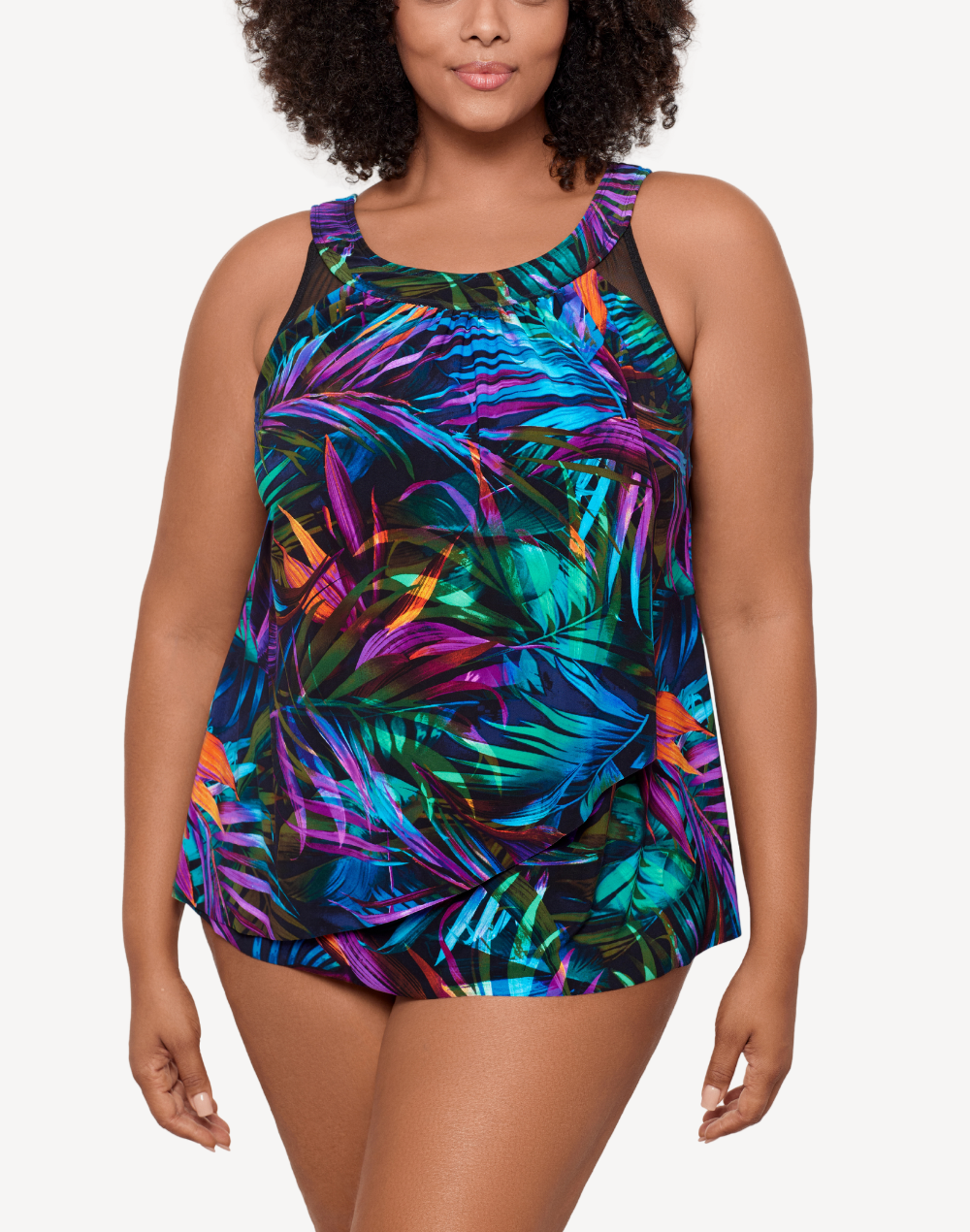 tankini tops for plus size