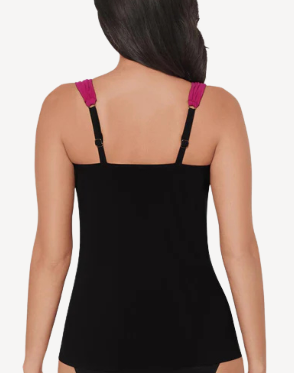 Petali Rosa Dazzle Tankini Top#color_petali-rosa-black-multi