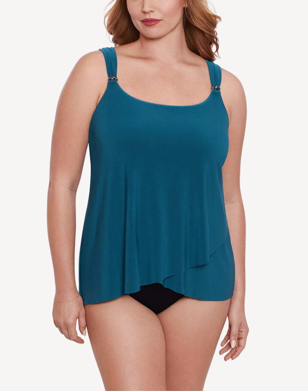 Razzle Dazzle Plus Size Tankini Top