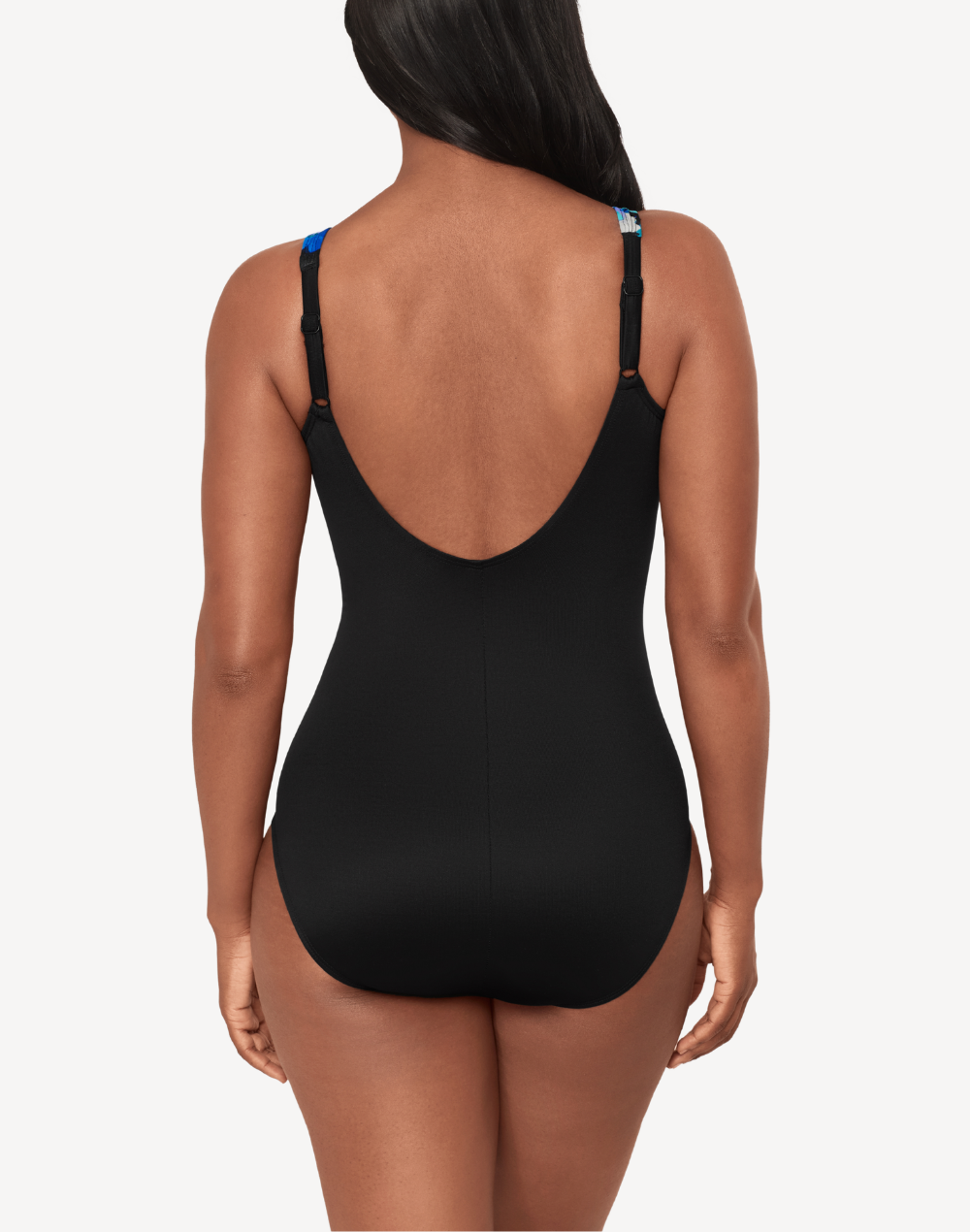 Secret Garden Oceanus One Piece Swimsuit#color_secret-black-multi