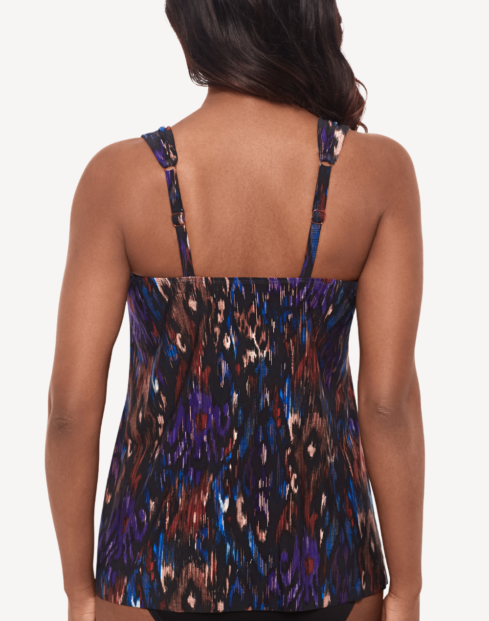 Tapiz Dazzle Tankini Top#color_tapiz-black-multi