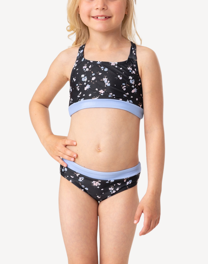 Girls Angel Blue Bikini Set