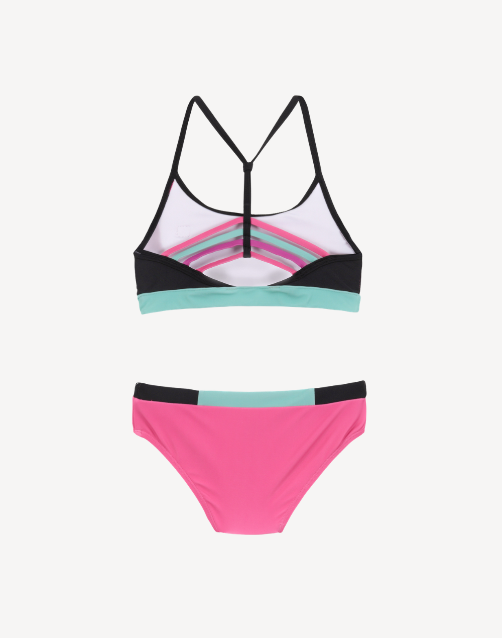 Girls Colourblock Bikini Set