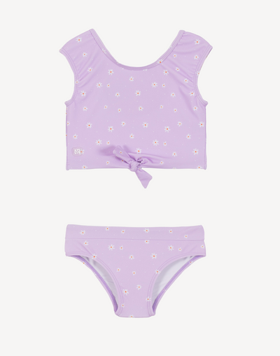 Girls Daisies Bikini Set#color_daisies-sweet-lavender