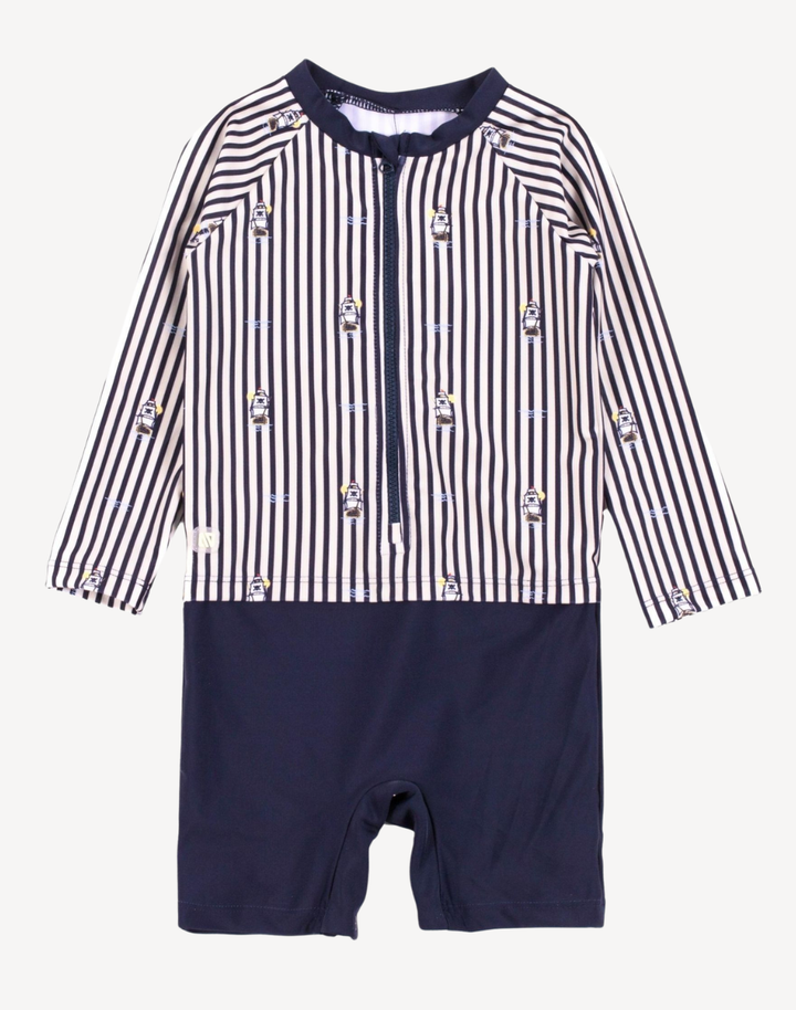 Infant Boys Pirate Cove UPF 50 Rashguard Swimsuit