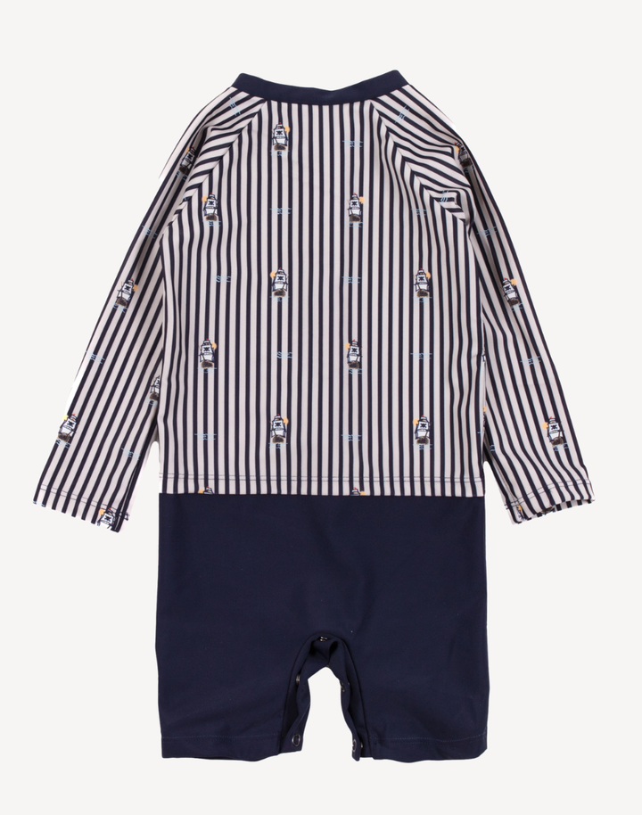 Infant Boys Pirate Cove UPF 50 Rashguard Swimsuit