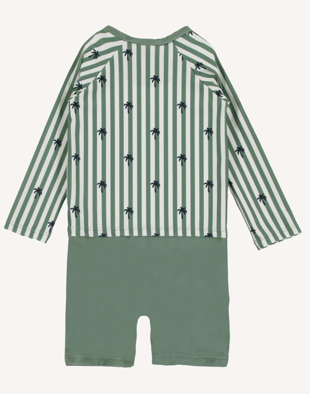 Infant Boys Stripe UPF 50 Rashguard Swimsuit