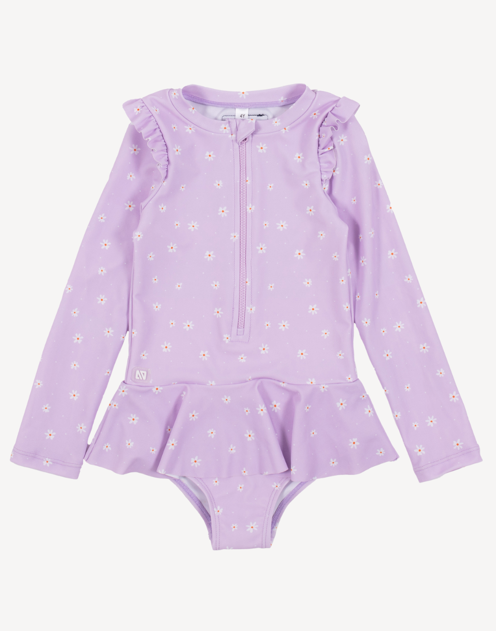 Infant Girls Sweet Lavender UPF 50 Paddle Suit#color_sweet-lavender