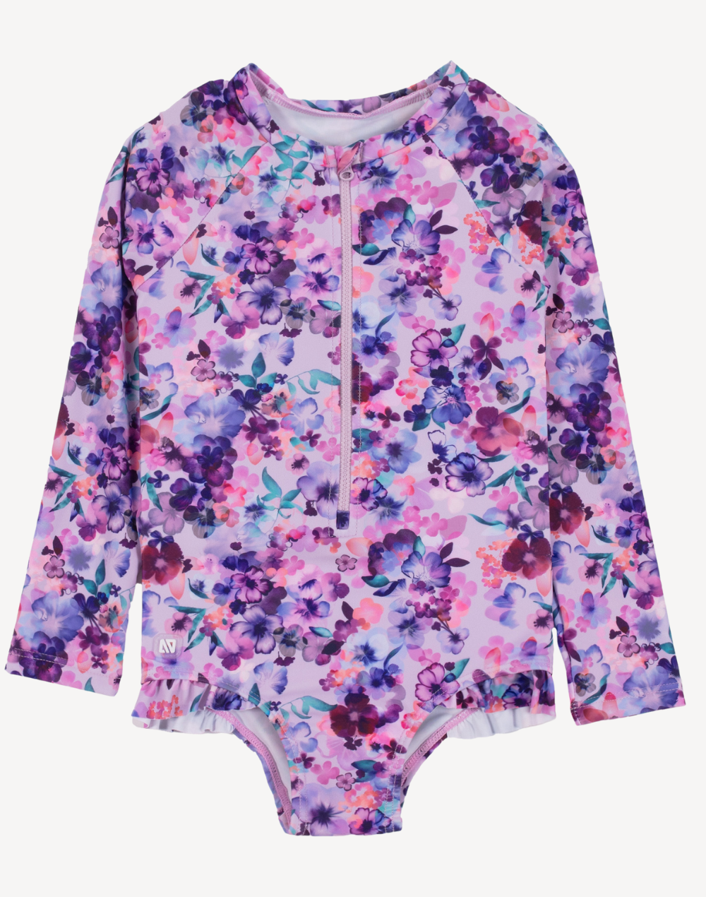 Toddler Girls Bloom UPF 50 Long Sleeve Paddle Suit