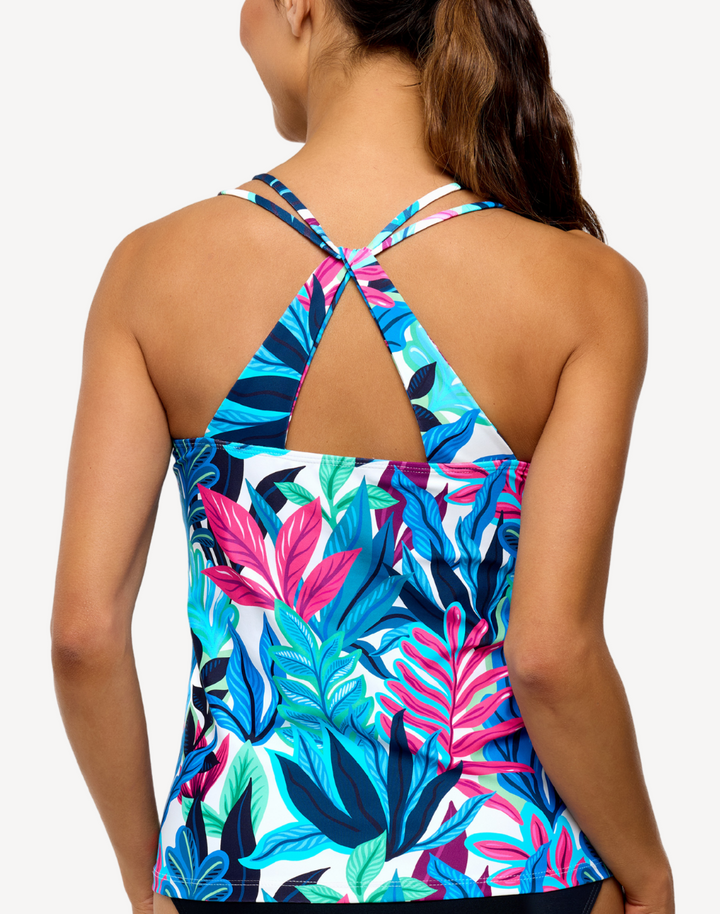 Rainforest Third Eye Tankini Top