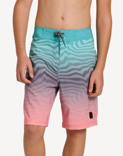 Boys Cali 18.5" Boardshort#color_cali-mermaid-gradient-wave