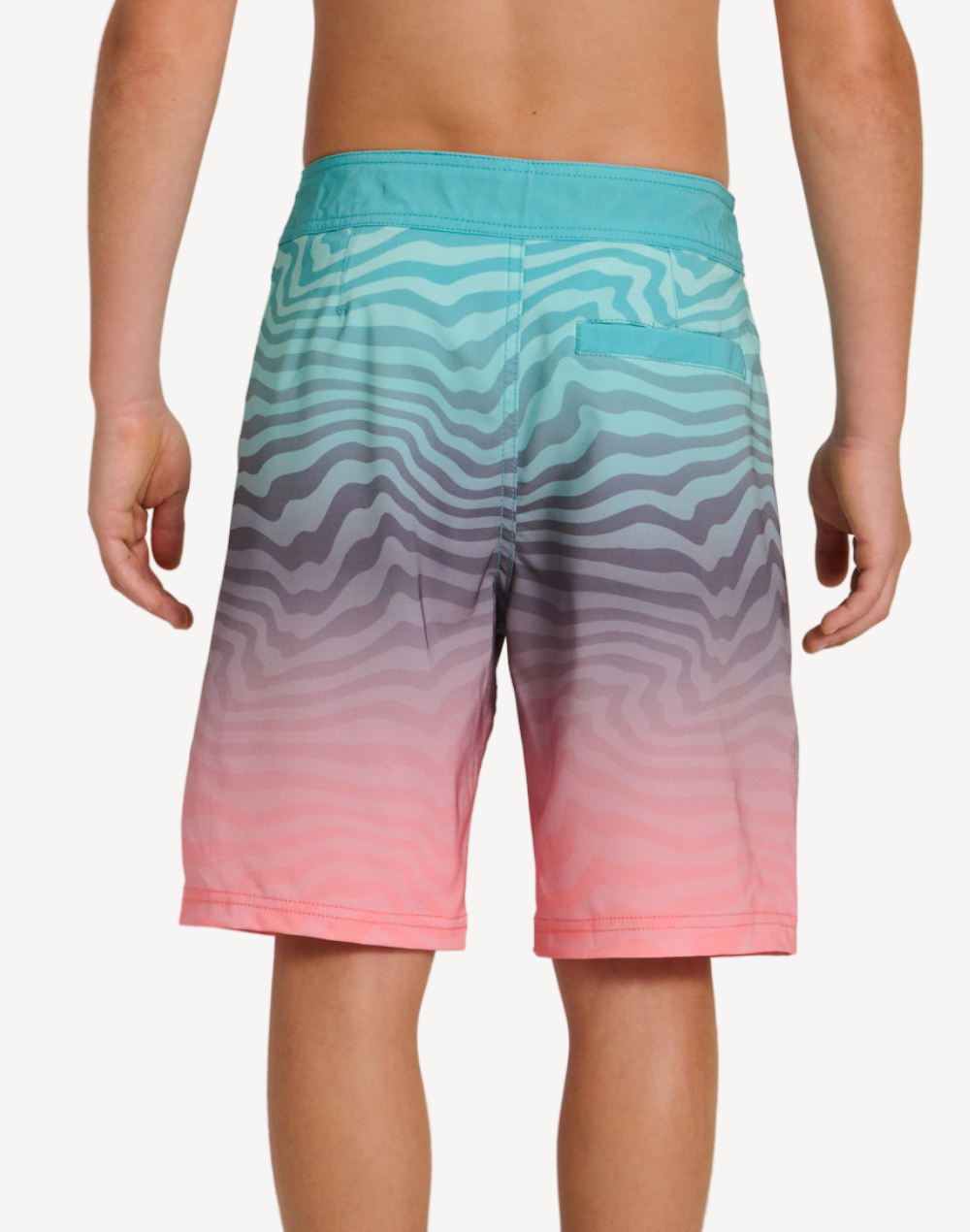 Boys Cali 18.5" Boardshort#color_cali-mermaid-gradient-wave
