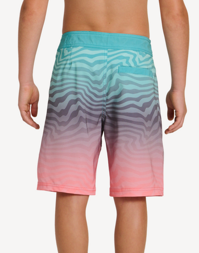 Boys Cali 18.5" Boardshort#color_cali-mermaid-gradient-wave