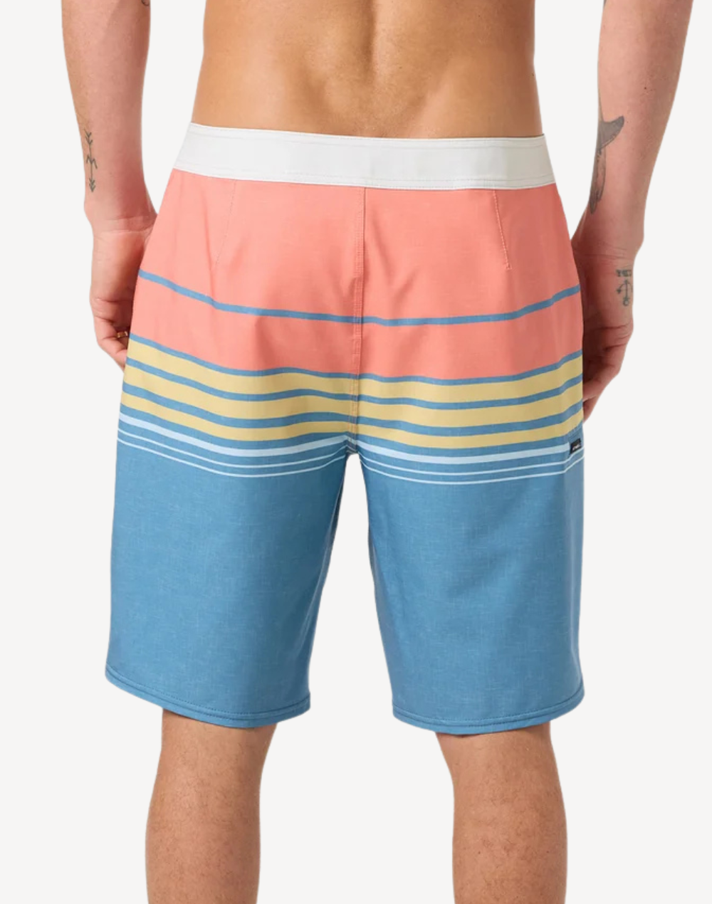 Hyperfreak Heat Stripe 20 Boardshort#color_hyperfreak-captains-blue