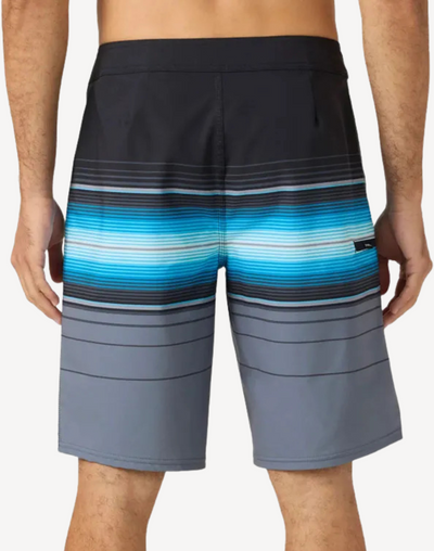 Hyperfreak Heat Stripe 21" Boardshort#color_hyperfreak-black