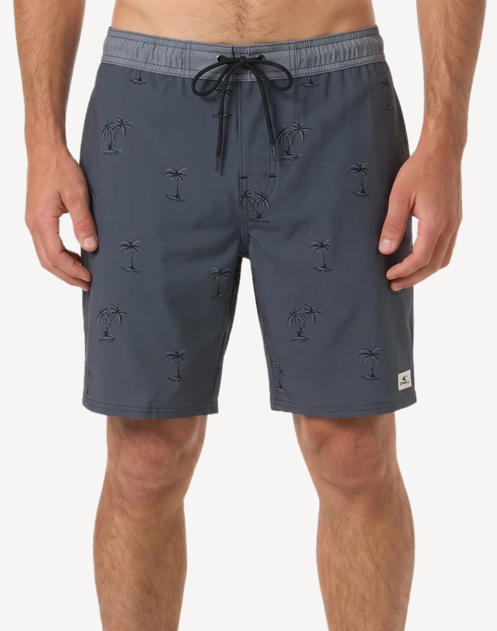 Mini Palm Hermosa Retro Lined 17 Swim Trunk