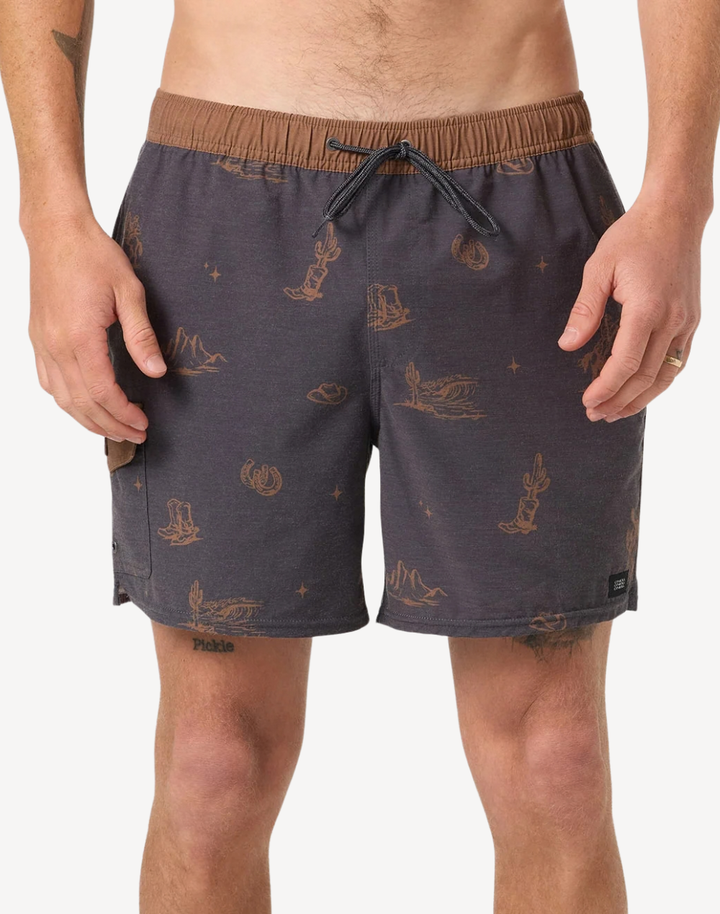 Hermosa Retro 17" Swim Trunk