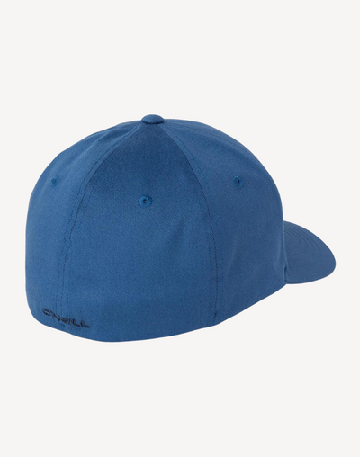 Men's Clean and Mean Flexfit Ball Cap#color_indigo-blue