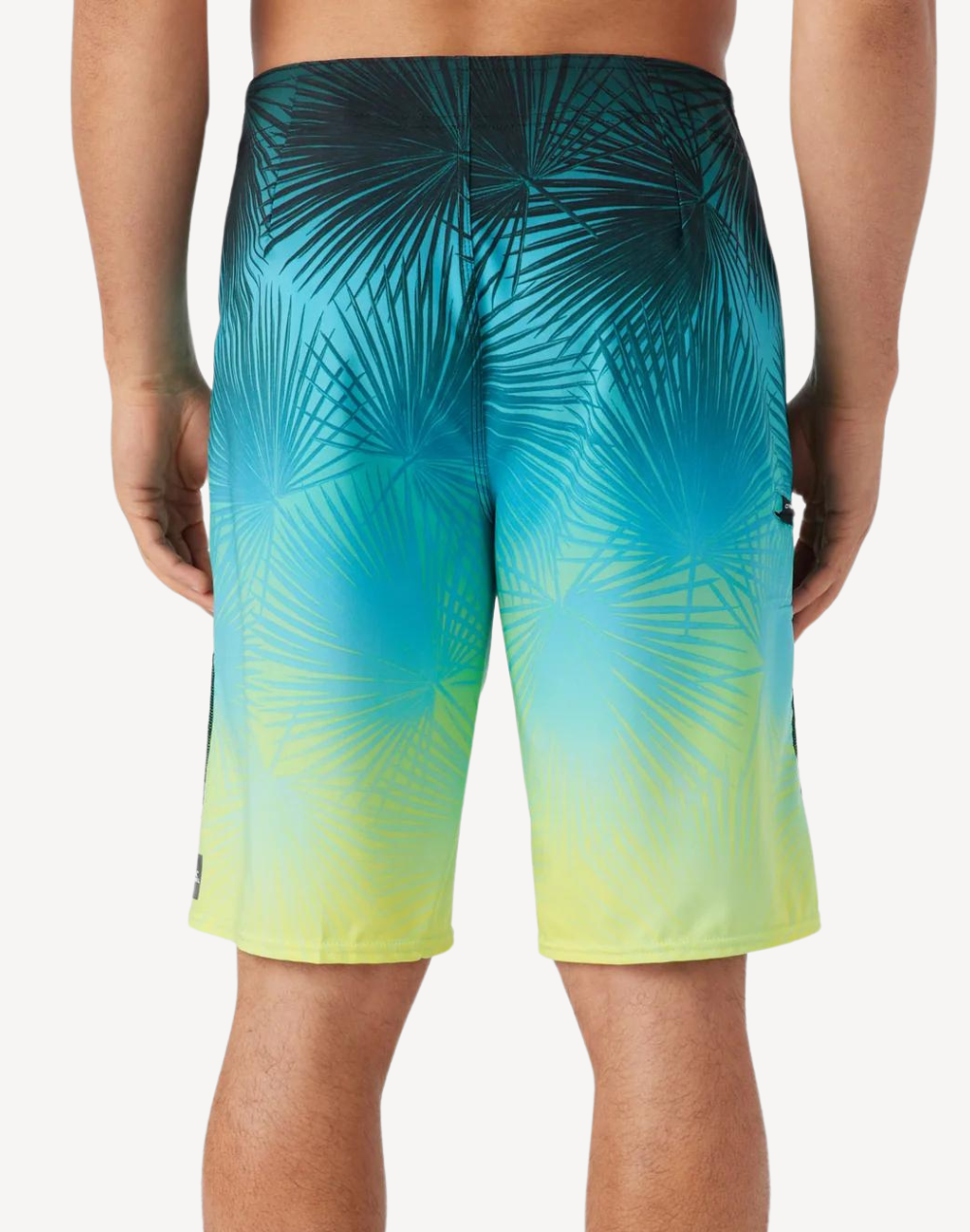 Hyperfreak Heat S-Seam Fade 21" Boardshort#color_peacock-blue